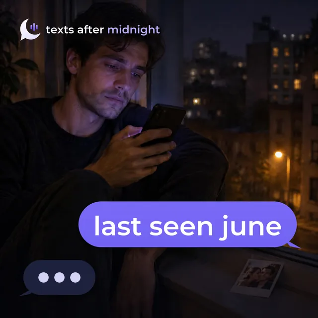 Last Seen June - Texts After Midnight, cover art