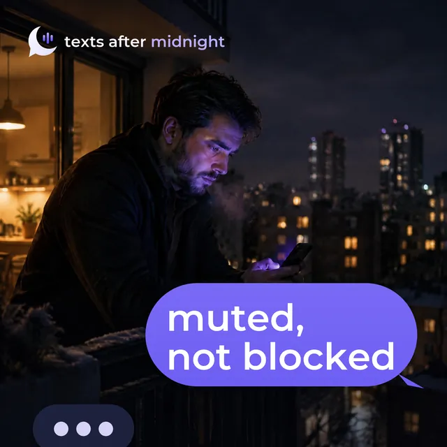 Muted, Not Blocked - Texts After Midnight, cover art